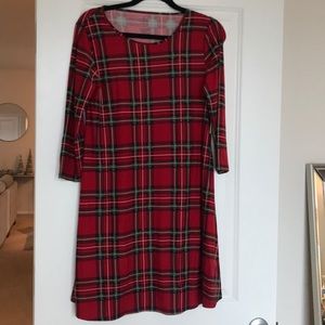Plaid dress